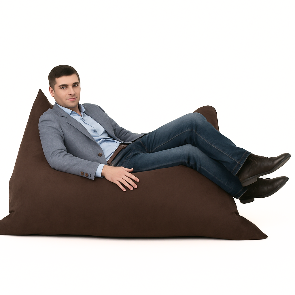 beanbag poltemno rjava